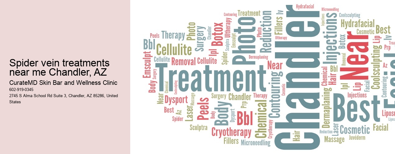 Spider vein treatments near me Chandler, AZ